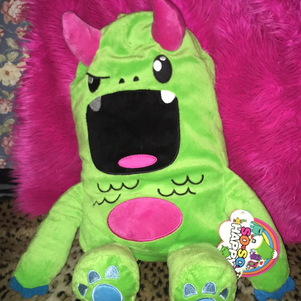 So-so Happy tribe Monster rave backpack